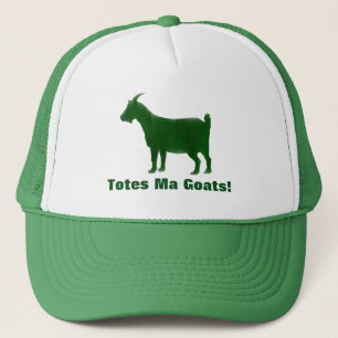 Casquette d'aquarelle Green Totes Ma Goats