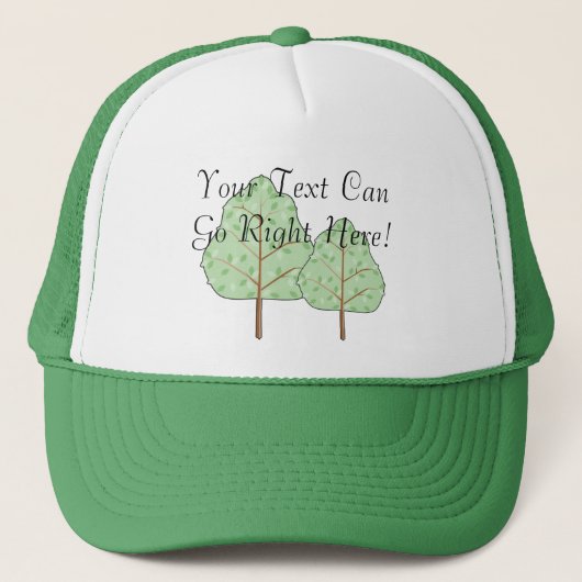 Casquette d'arbres de région boisée (Devant)