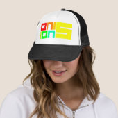 Casquette d'arc-en-ciel :) (En situation)