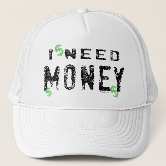 Casquette d'argent du besoin (Devant)