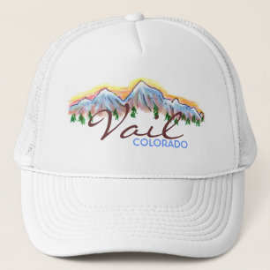 Casquette d'art de montagne de Vail le Colorado