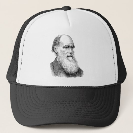 Casquette Darwin Portrait Evolution/ Charles Darwin (Devant)