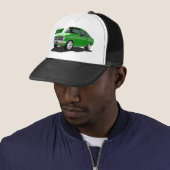 Casquette DATSUN 1200 Vert (En situation)