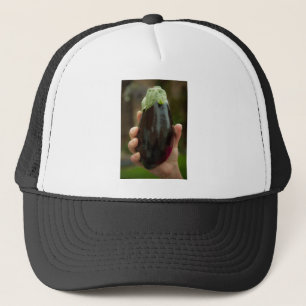 Casquette d'aubergine/aubergine