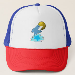 Casquette Dauphin nager avec lune