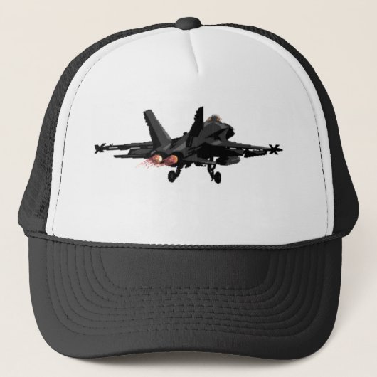 Casquette d'avion de chasse du frelon F/A-18 (Devant)