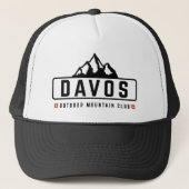 Casquette Davos Suisse Extérieur (Devant)