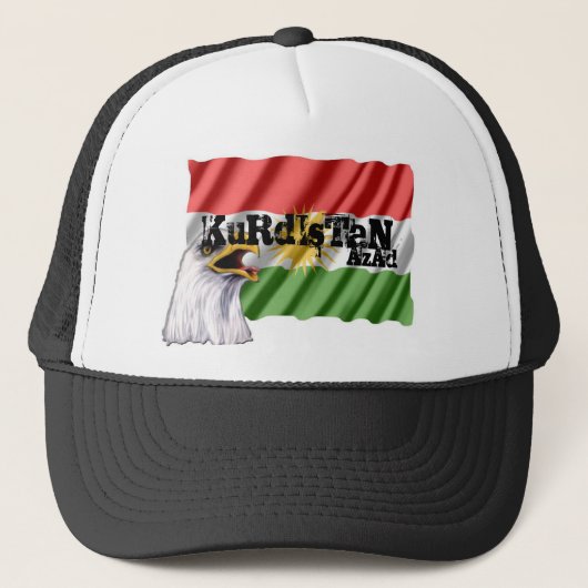 Casquette d'AzAd du Kurdistan (Devant)