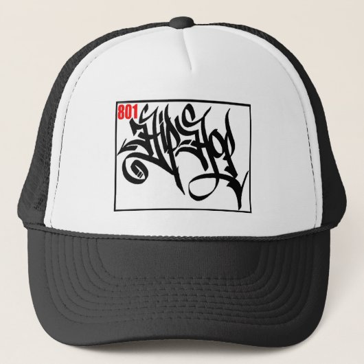 Casquette de 801 hip hop (Devant)