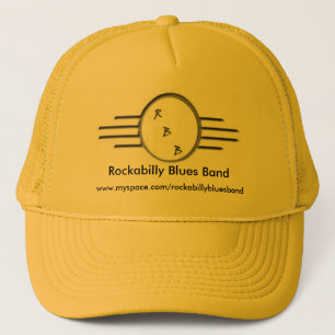 Casquette de bande de bleus de rockabilly