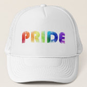 Casquette de base-ball Pride Rainbow (Devant)