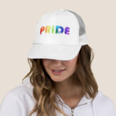 Casquette de base-ball Pride Rainbow (En situation)