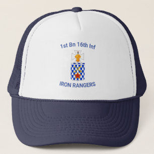 Casquette de baseball avec Crest de l'unité milita