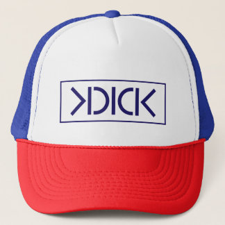Casquette de baseball BLEUE de logo de KDICK. `