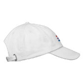 Casquette de baseball brodé Bi Pride (Droite)