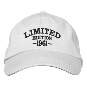 Casquette de baseball brodé en édition limitée mod