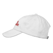 Casquette de baseball brodé Pinotphile (Gauche)