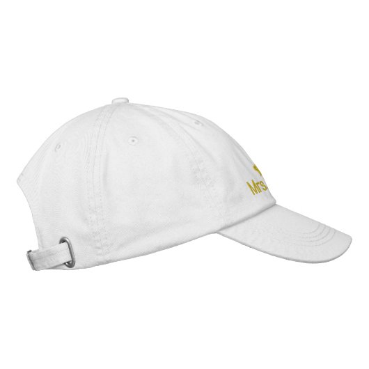 Casquette de baseball brodé sur mesure (Droite)