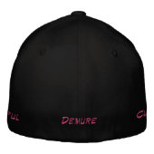 Casquette de baseball brodé très discret (Dos)