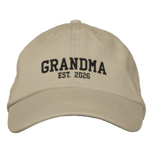 Casquette de baseball brodée année de début de Mam