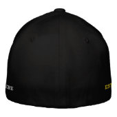 Casquette de Baseball Brodée au Nom de l'Équipe su (Dos)