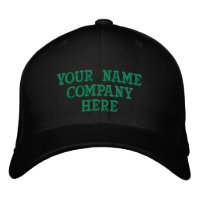 Casquette de Baseball Brodée avec Texte Personnali