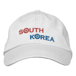 Casquette de baseball brodée Corée du Sud