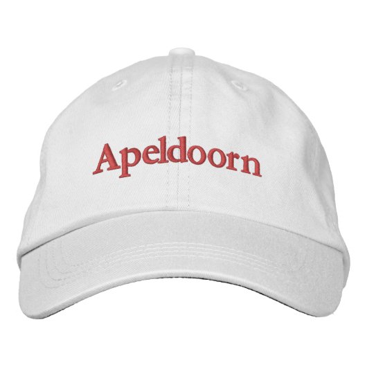 Casquette de baseball brodée d'Apeldoorn (Devant)