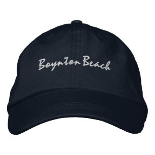 Casquette de baseball brodée de Boynton Beach Flor