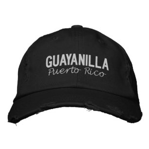 Casquette de baseball brodée de Guayanilla Porto R