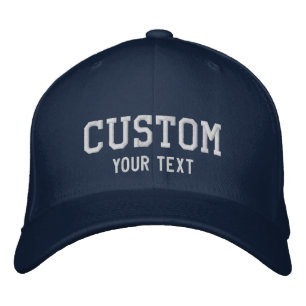 Casquette de Baseball Brodée de Texte Personnalisé