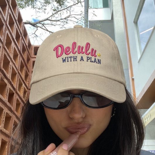 Casquette de baseball brodée drôle avec un plan De