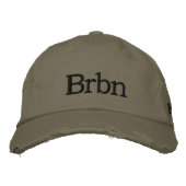 Casquette de baseball brodée Kentucky bourbon (Devant)