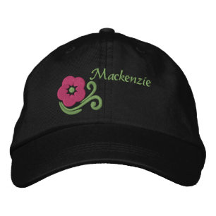 Casquette de baseball brodée personnalisée avec fl