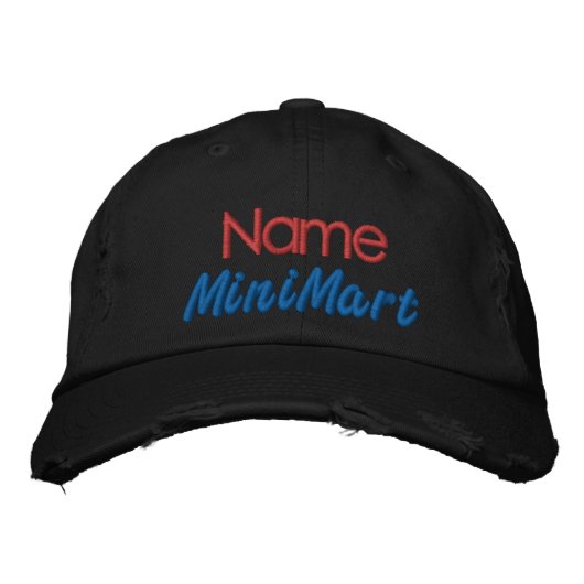 Casquette de baseball brodée personnalisée pour l' (Devant)
