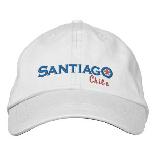 Casquette de baseball brodée Santiago - Chili
