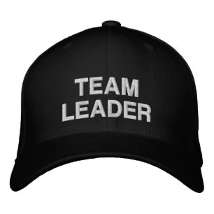 Casquette de baseball brodée TEAM LEADER de style