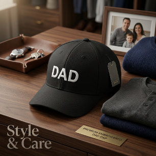 Casquette de baseball classique brodée DAD personn