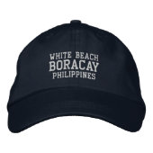 Casquette de baseball de Boracay Philippines (Devant)