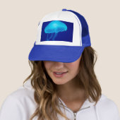 Casquette de baseball de flottement de méduses (En situation)