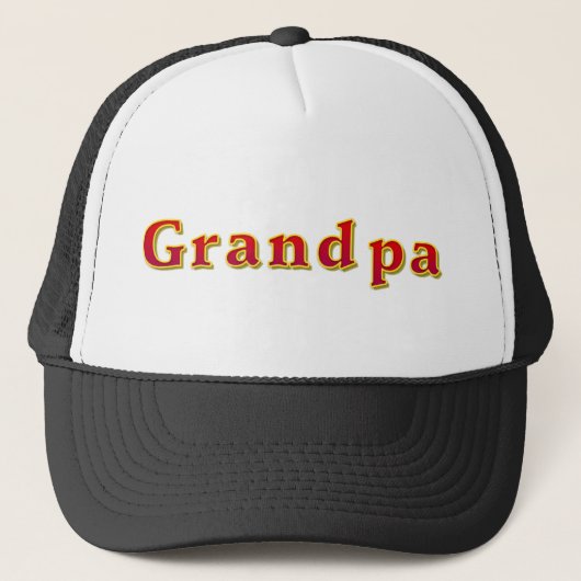 Casquette de baseball de grand-papa (Devant)