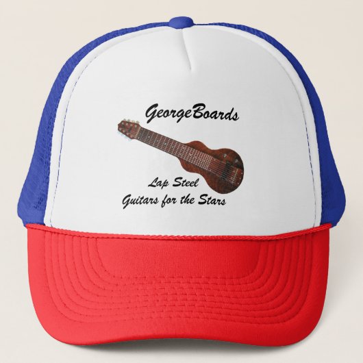 Casquette de baseball de guitare GeorgeBoards Lap (Devant)