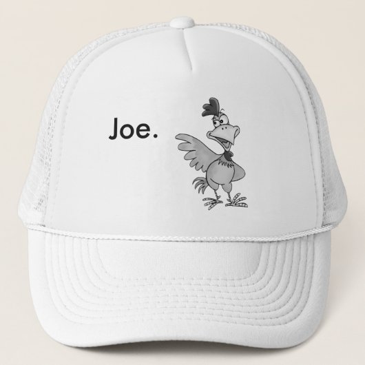 Casquette de baseball de Joe de poulet (Devant)