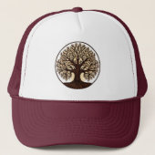 Casquette de baseball de l'arbre de vie (Devant)