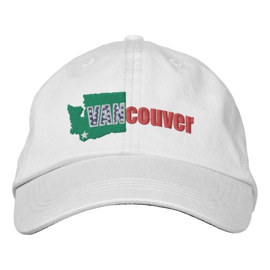 casquette de baseball de Vancouver, Washington (Devant)