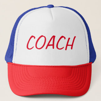 Casquette de baseball d'entraîneur