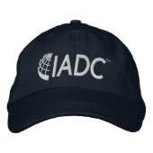 Casquette de baseball d'IADC (marine) (Devant)