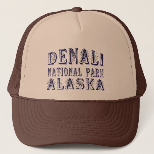 Casquette de baseball du parc national de l'Alaska (Devant)