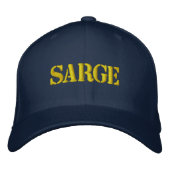 CASQUETTE DE BASEBALL EMBROIDÉE SARGE (Devant)