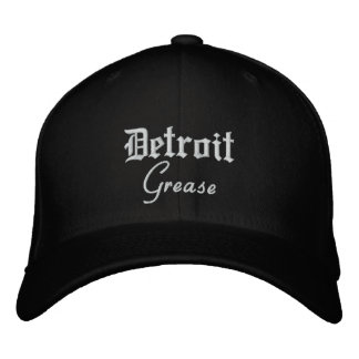 Casquette de baseball en laine de Detroit Grease F